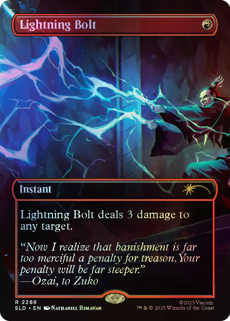 Lightning Bolt (SLD) #2289 [EN/F] s/o
