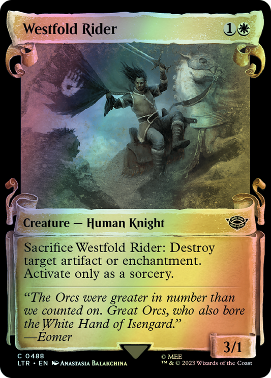 Westfold Rider - Silver Foil (LTR) #488 [EN/F] s/o