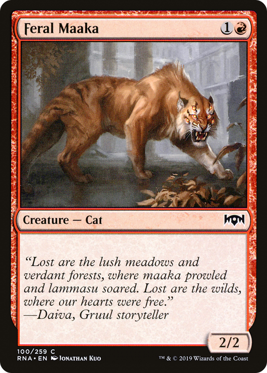 Feral Maaka (RNA) #100 [EN/N]