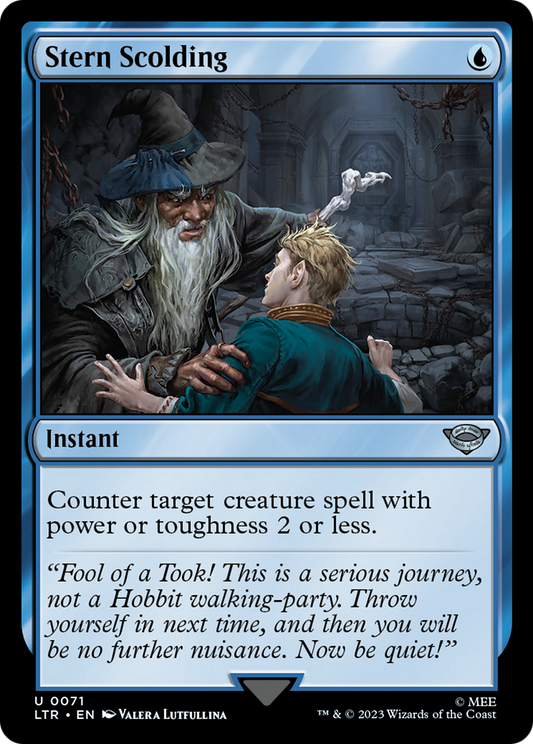Stern Scolding (LTR) #71 [EN/N] s/o