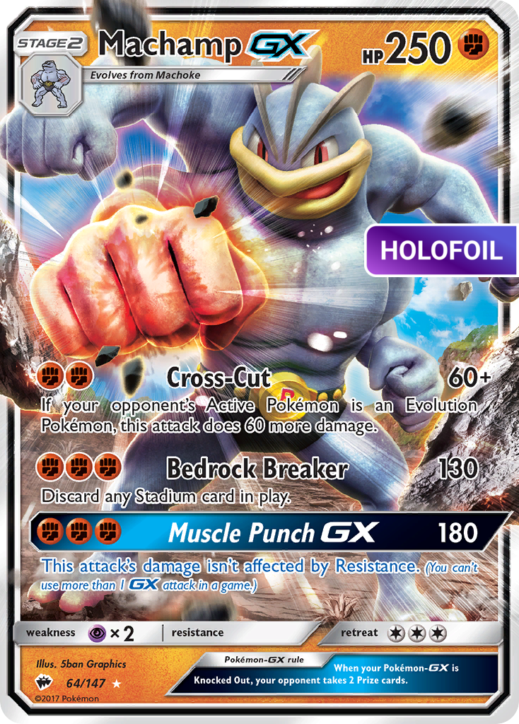 Machamp GX (BUS) #64 [EN/H]