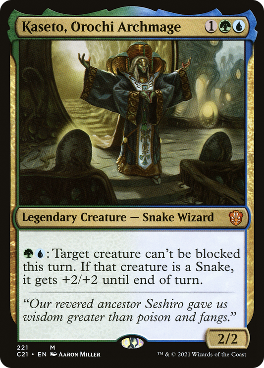 Kaseto, Orochi Archmage (C21) #221 [EN/N]