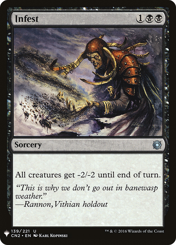 Infest (PLST) #CN2-139 [EN/N]