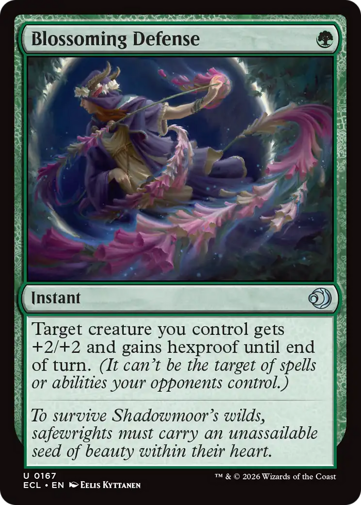 Blossoming Defense (ECL) #167 [EN/N] s/o