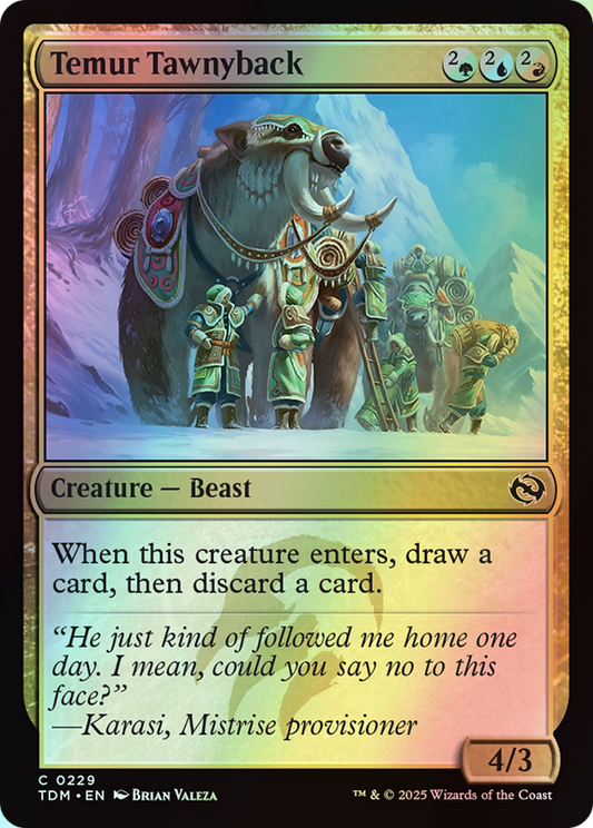 Temur Tawnyback (TDM) #229 [EN/F]