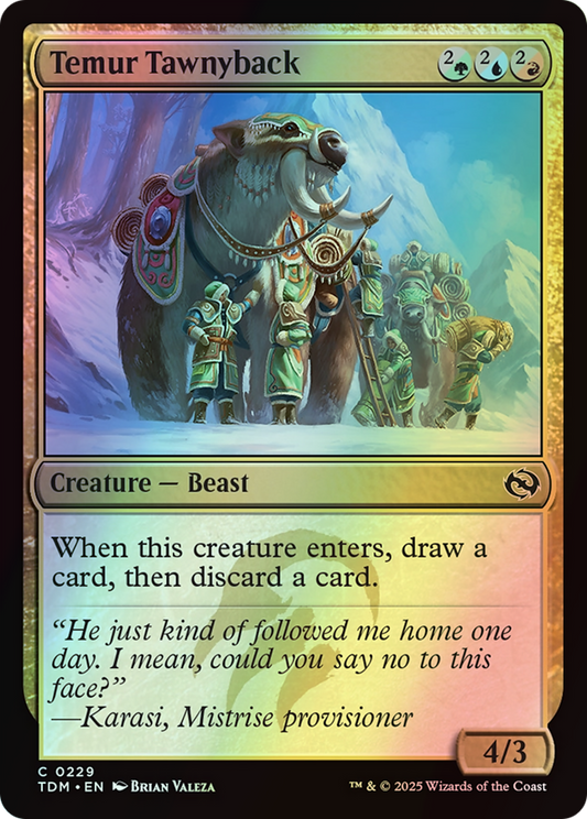 Temur Tawnyback (TDM) #229 [EN/F]