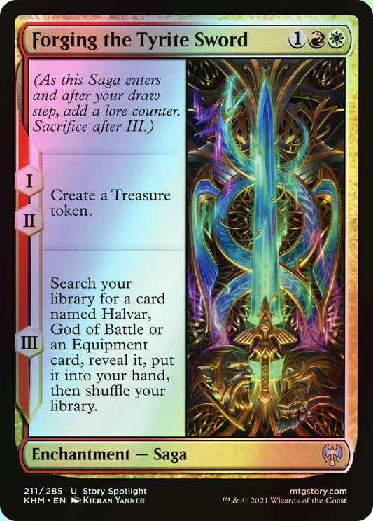 Forging the Tyrite Sword (KHM) #211 [EN/F] s/o