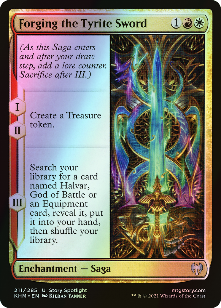 Forging the Tyrite Sword (KHM) #211 [EN/F] s/o