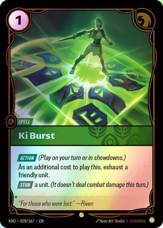 Ki Burst (RAD) #028 [EN/F]