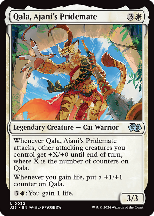 Qala, Ajani's Pridemate (J25) #32 [EN/N] s/o