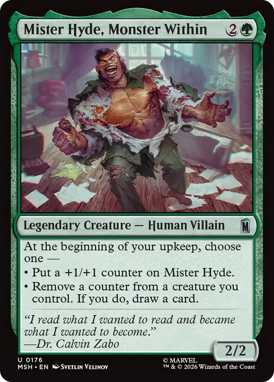 Mister Hyde, Monster Within (MSH) #176 [EN/N]