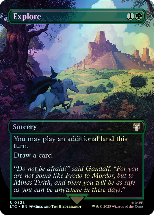 Explore - Silver Foil (LTC) #528 [EN/F] s/o