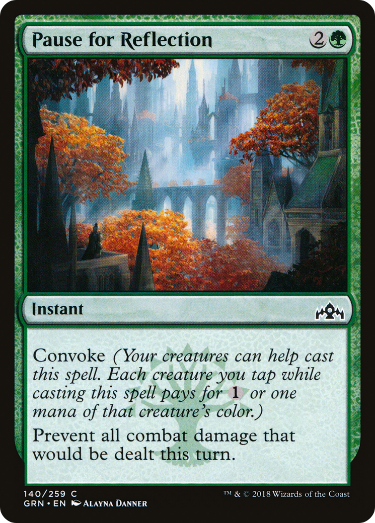 Pause for Reflection (GRN) #140 [EN/N]
