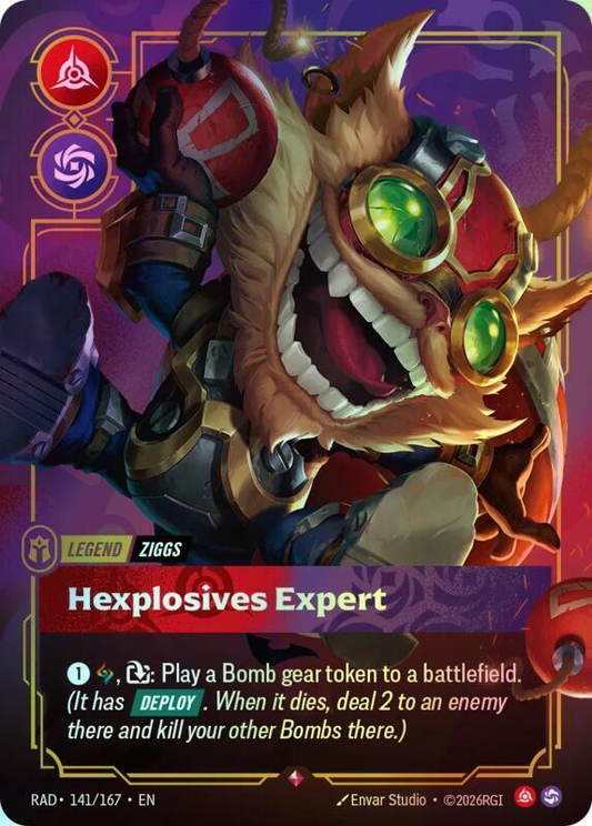 Ziggs, Hexplosives Expert (RAD) #141 [EN/F]