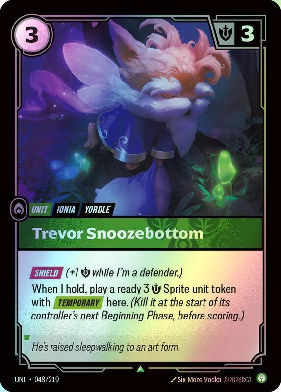 Trevor Snoozebottom (UNL) #048 [EN/F]