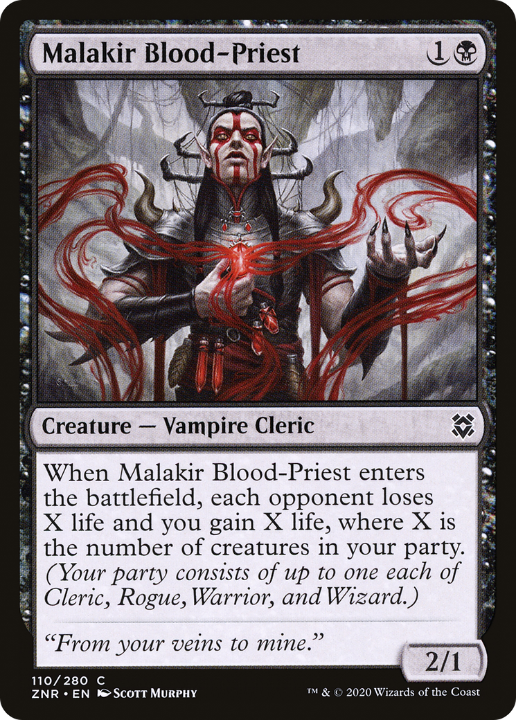 Malakir Blood-Priest (ZNR) #110 [EN/N]