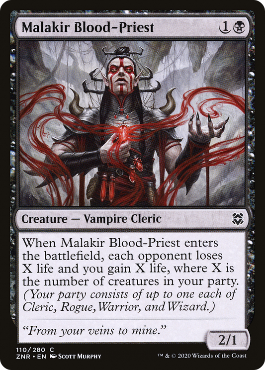 Malakir Blood-Priest (ZNR) #110 [EN/N]