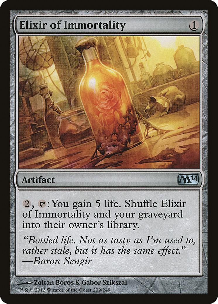 Elixir of Immortality (M14) #209 [EN/N] s/o