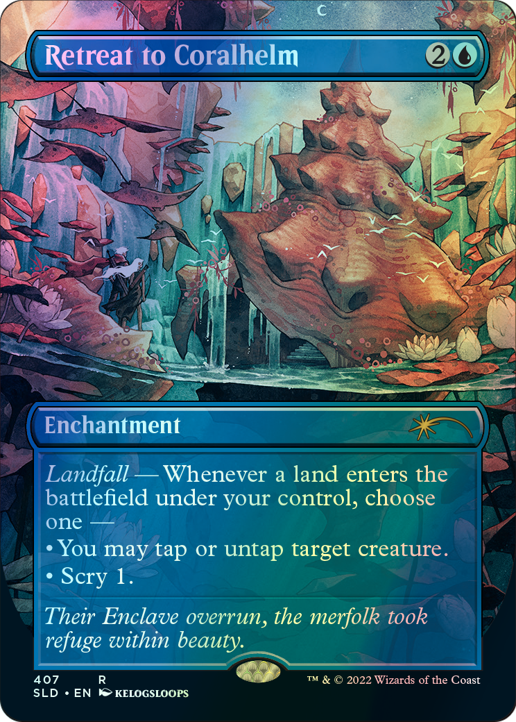 Retreat to Coralhelm (SLD) #407 [EN/F] s/o