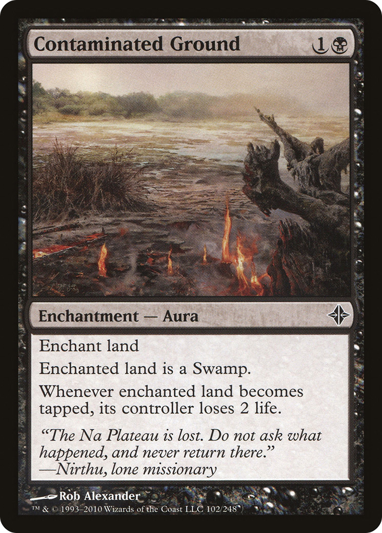 Contaminated Ground (ROE) #102 [EN/N] s/o