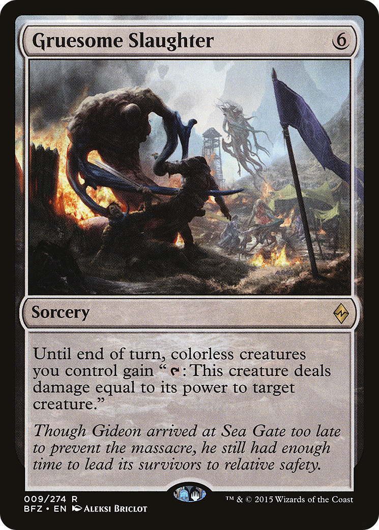 Gruesome Slaughter (BFZ) #9 [EN/N]