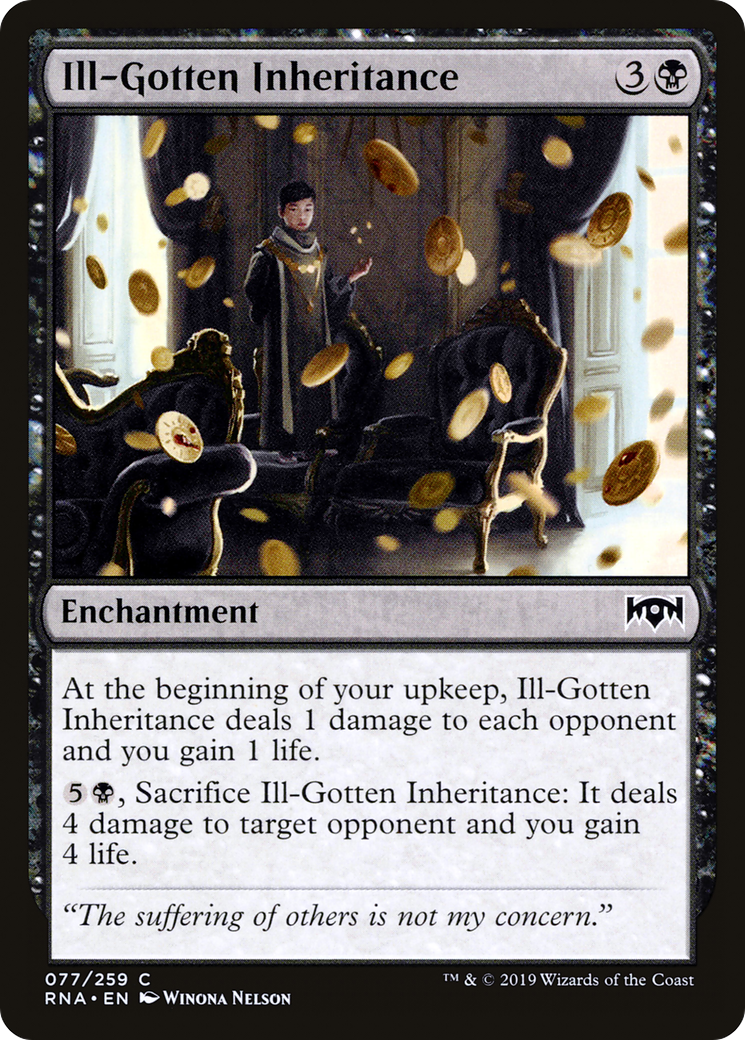 Ill-Gotten Inheritance (RNA) #77 [EN/N] s/o