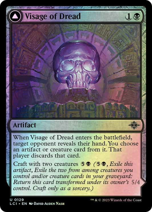 Visage of Dread // Dread Osseosaur (LCI) #129 [EN/F]