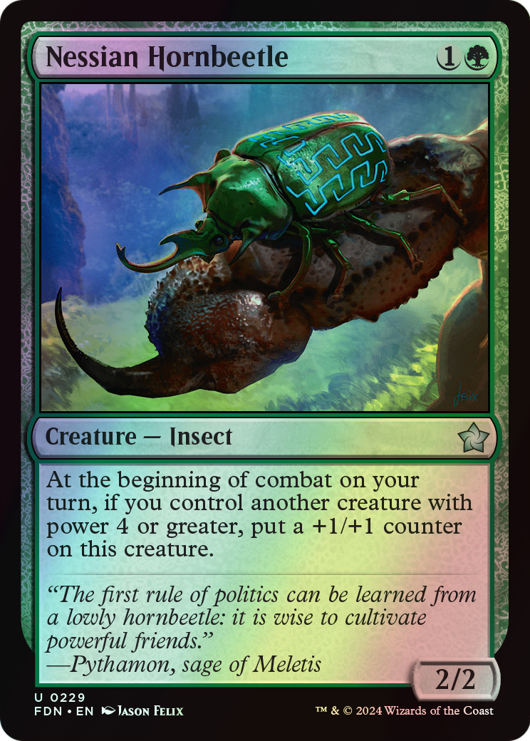 Nessian Hornbeetle (FDN) #229 [EN/F]