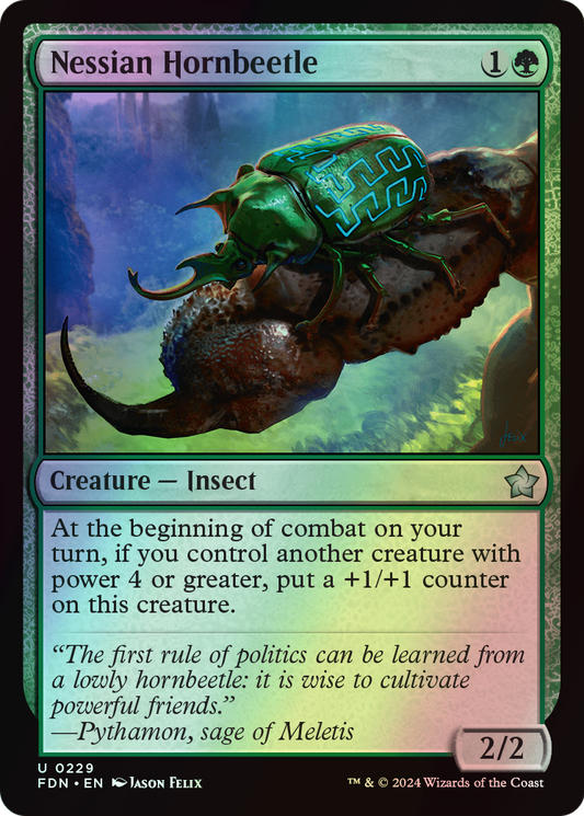 Nessian Hornbeetle (FDN) #229 [EN/F]