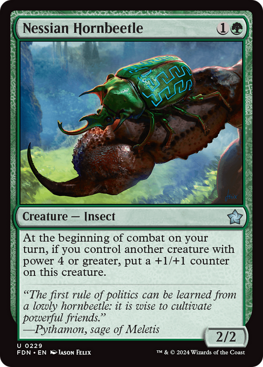 Nessian Hornbeetle (FDN) #229 [EN/N] s/o