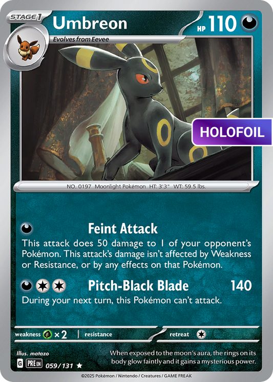 Umbreon (PRE) #059_V1 [EN/H]