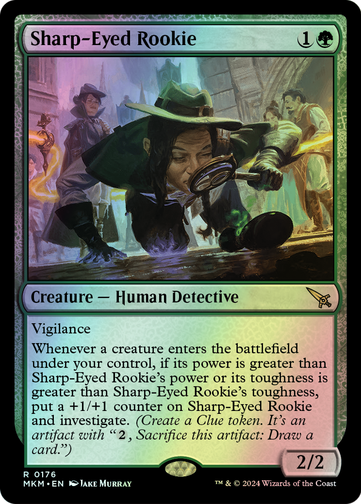 Sharp-Eyed Rookie (MKM) #176 [EN/F] s/o