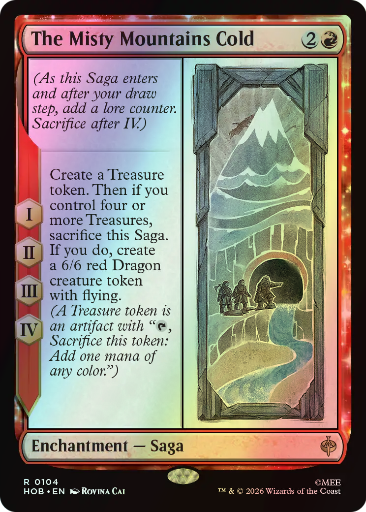 The Misty Mountains Cold (HOB) #104 [EN/F]