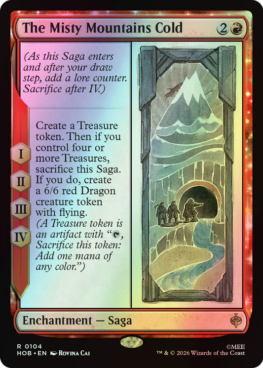 The Misty Mountains Cold (HOB) #104 [EN/F]