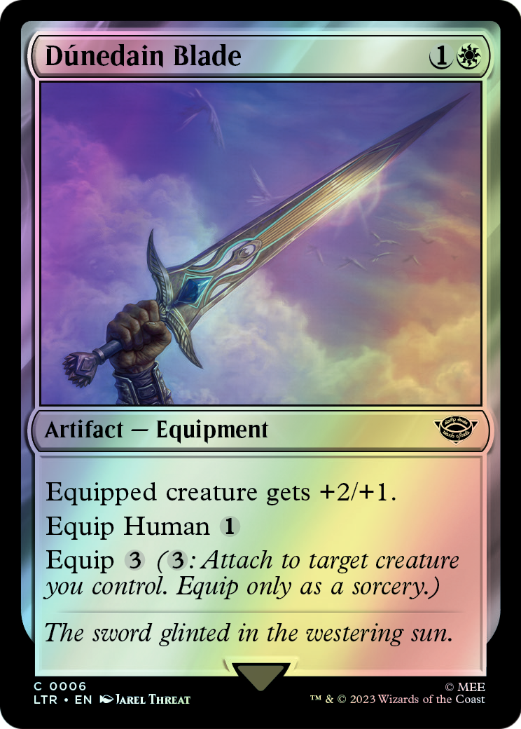 Dúnedain Blade (LTR) #6 [EN/F]