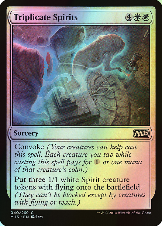 Triplicate Spirits (M15) #40 [EN/F]