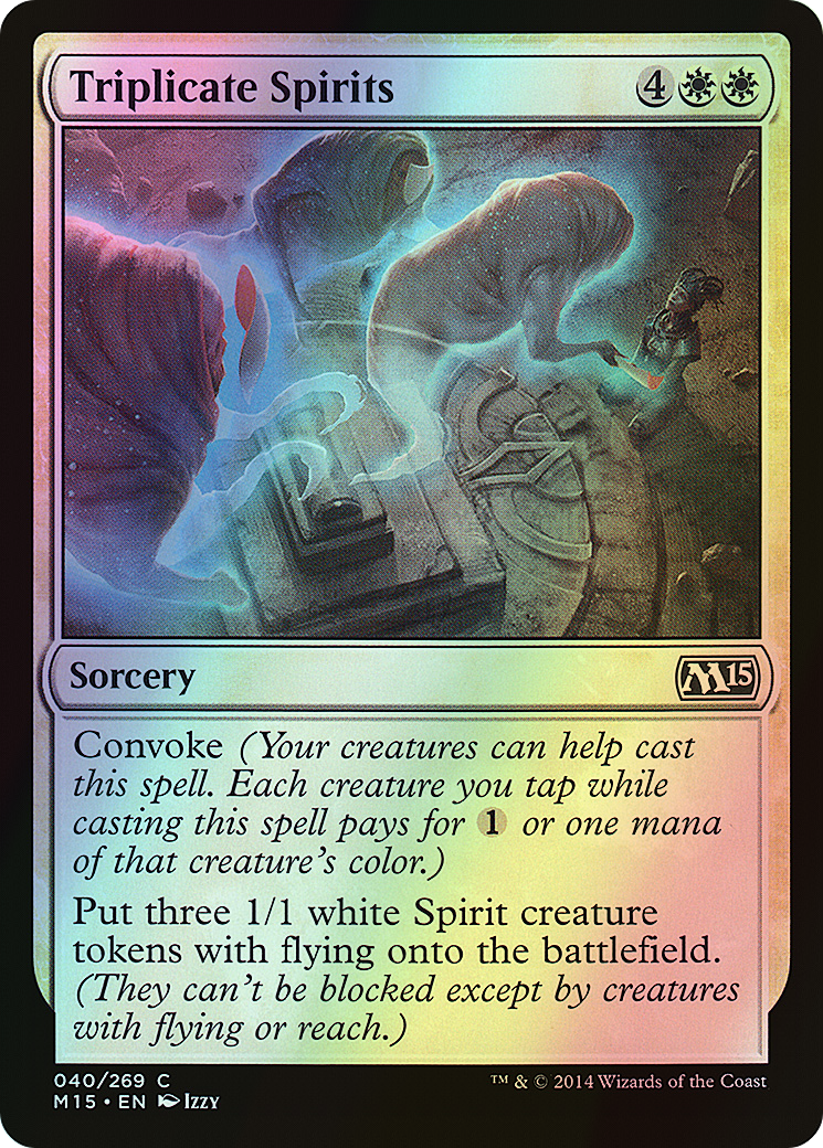 Triplicate Spirits (M15) #40 [EN/F]