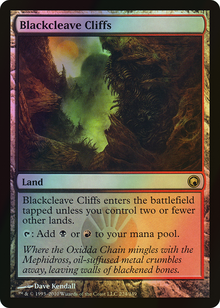 Blackcleave Cliffs (SOM) #224 [EN/F]