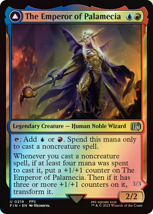 The Emperor of Palamecia // The Lord Master of Hell (FIN) #219 [EN/F] s/o
