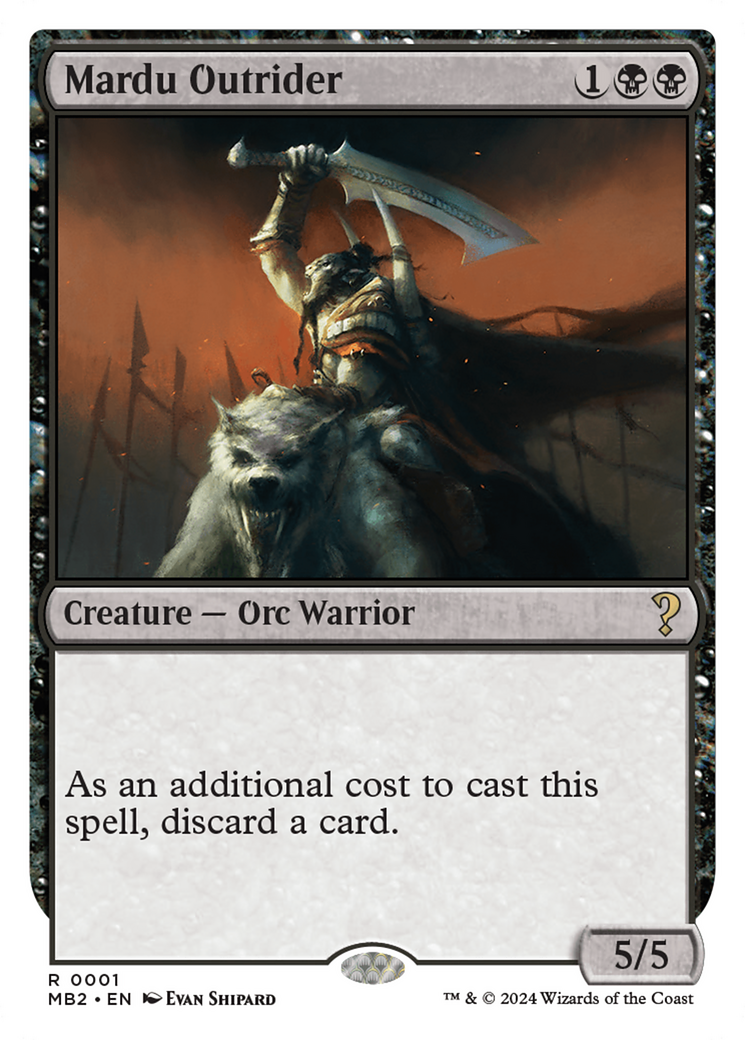 Mardu Outrider (MB2) #1 [EN/N]