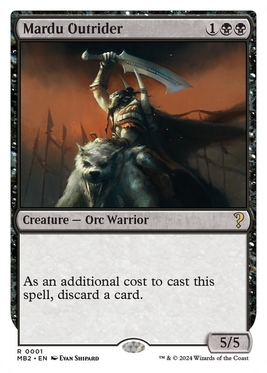 Mardu Outrider (MB2) #1 [EN/N]