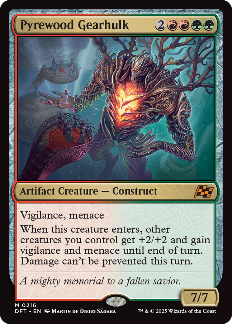 Pyrewood Gearhulk (DFT) #216 [EN/N] s/o