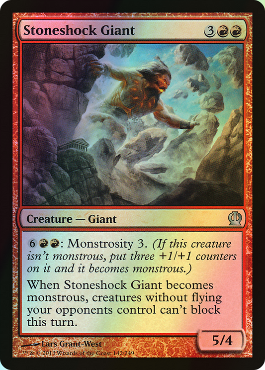 Stoneshock Giant (THS) #142 [EN/F]