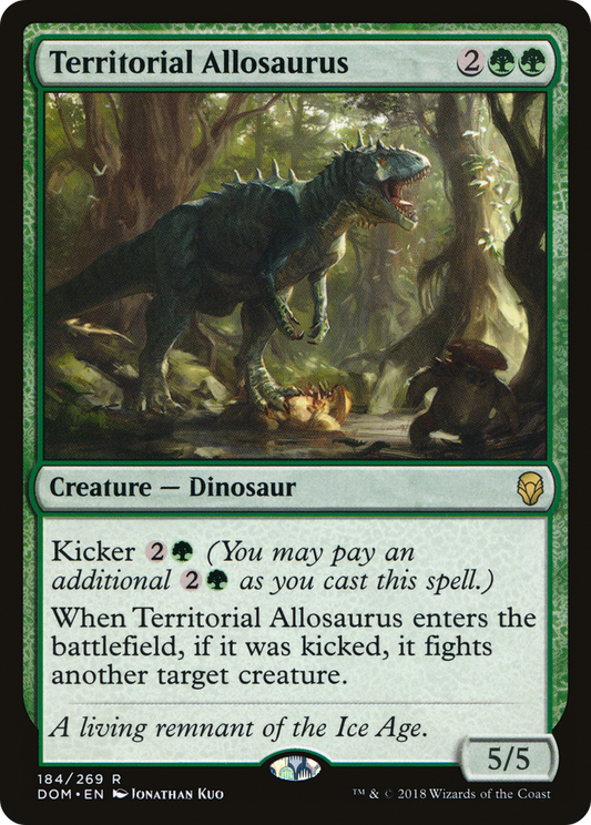 Territorial Allosaurus (DOM) #184 [EN/N]