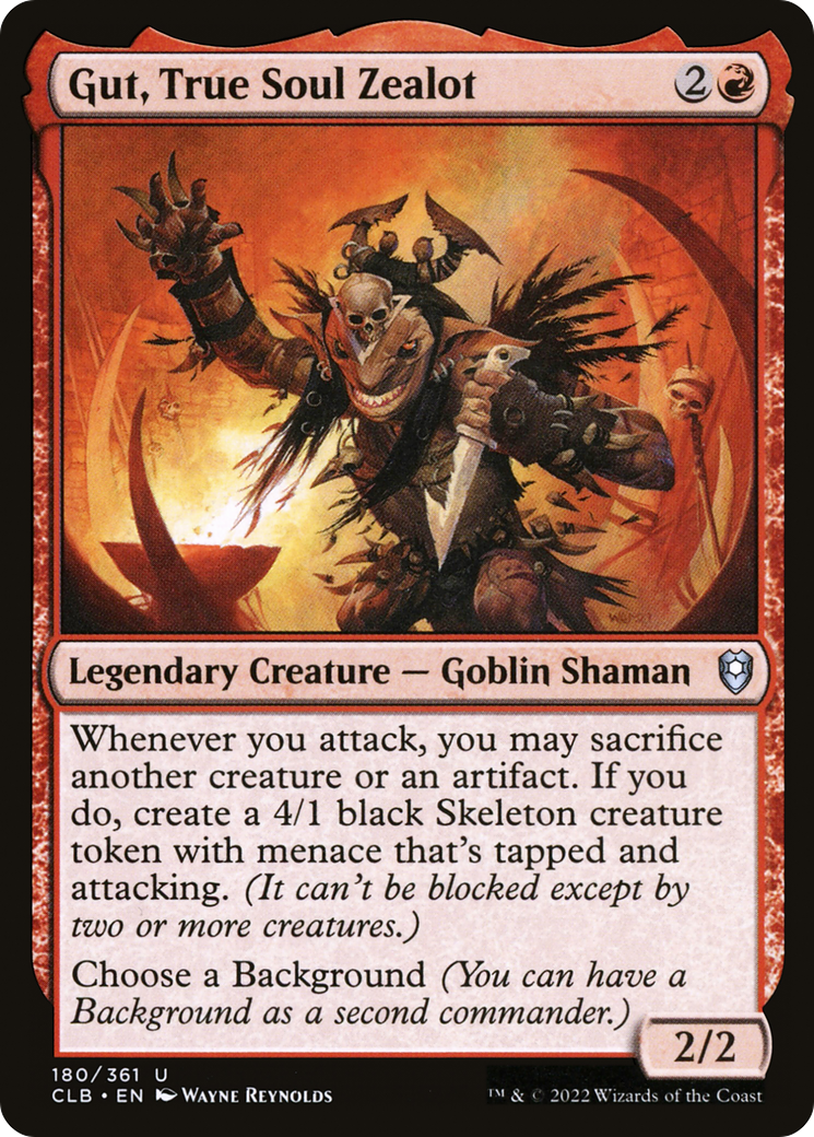 Gut, True Soul Zealot (CLB) #180 [EN/N]