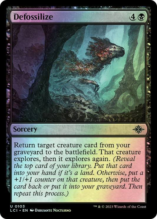 Defossilize (LCI) #103 [EN/F]