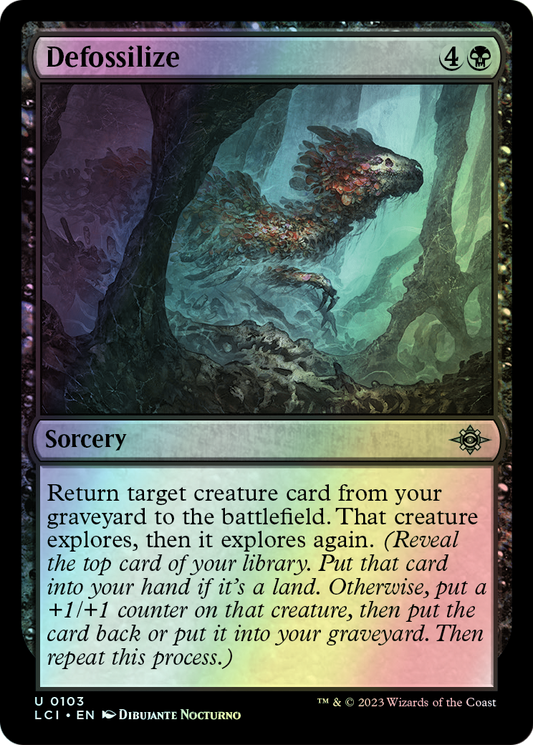 Defossilize (LCI) #103 [EN/F]