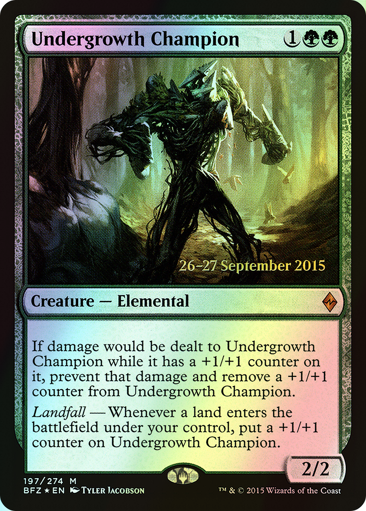 Undergrowth Champion (PBFZ) #197s [EN/F]