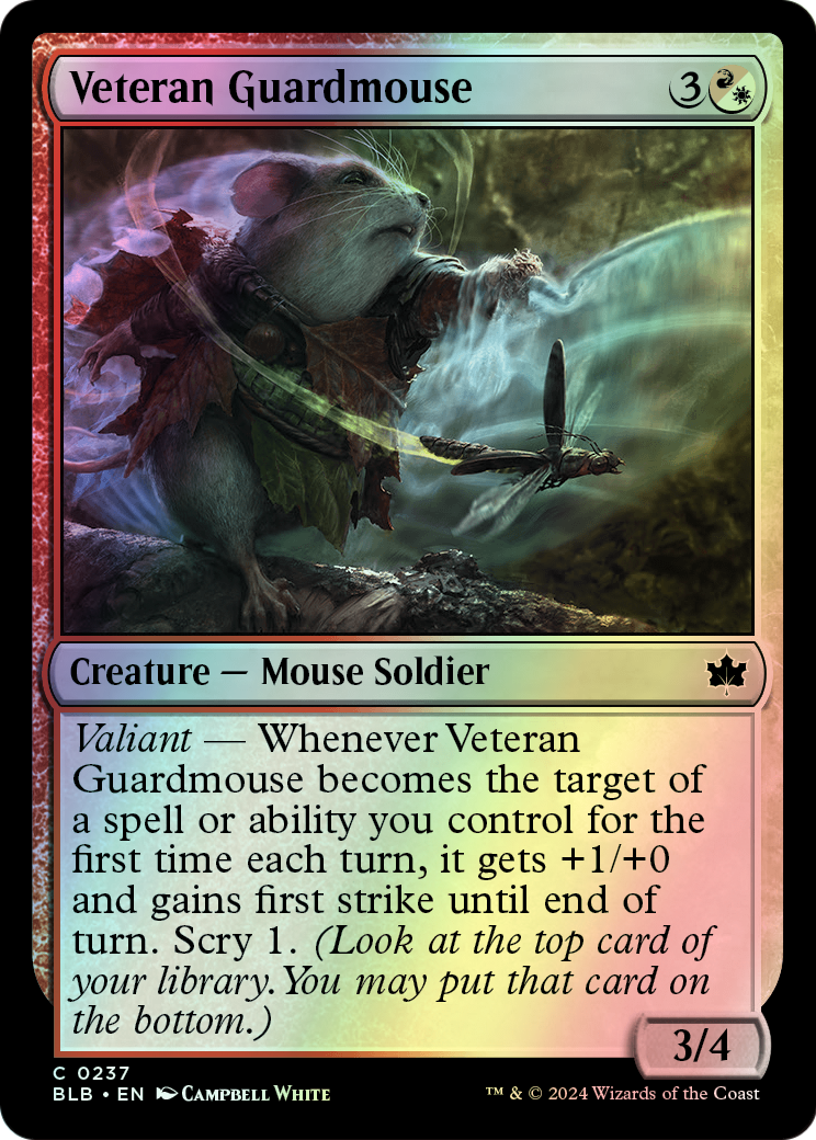 Veteran Guardmouse (BLB) #237 [EN/F]