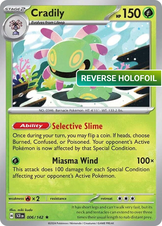 Cradily (SCR) #6 [EN/R] s/o